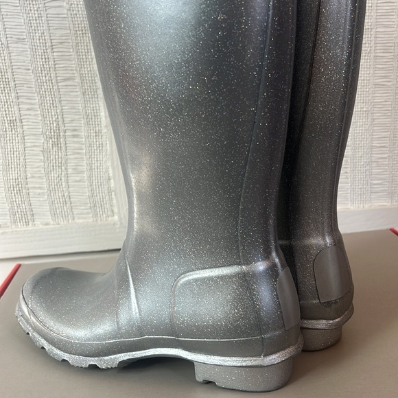 Hunter Original Tall Cosmic Rain Boots size 5 - Picture 10 of 11
